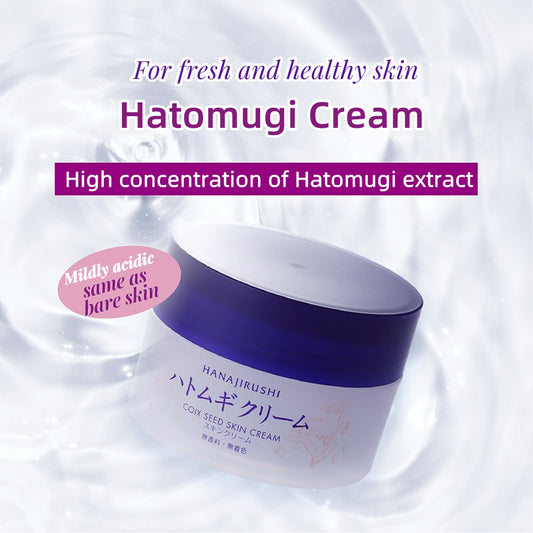 HANAJIRUSHI Coix Seed Moisturizing Skin Cream